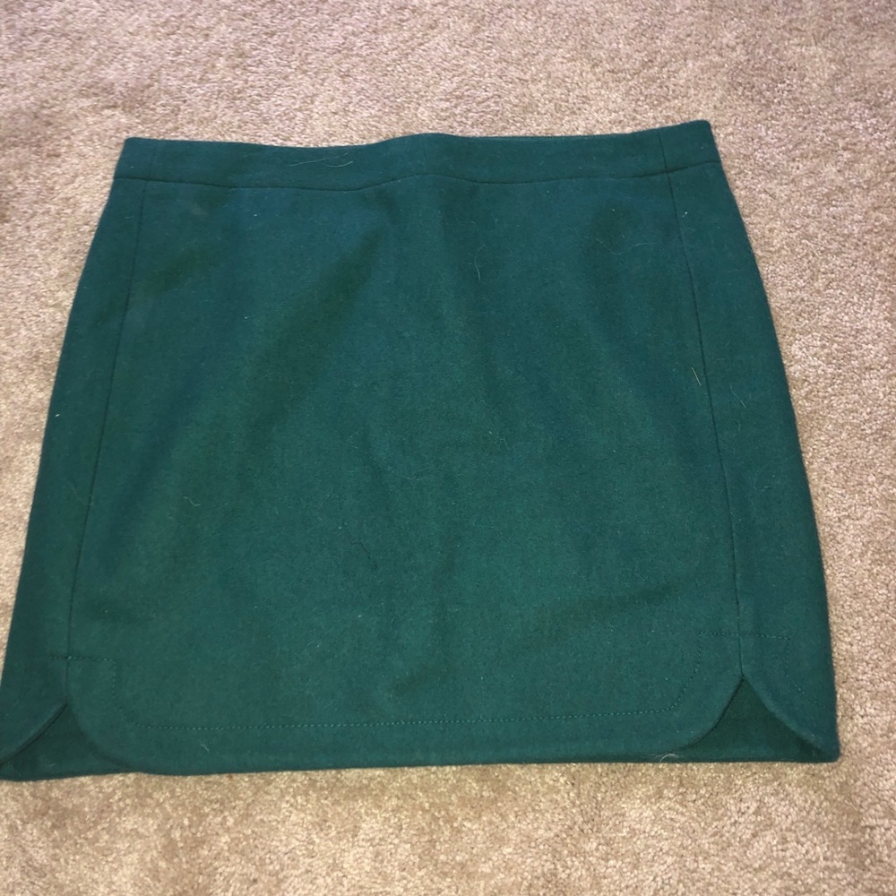 J.Crew green skirt